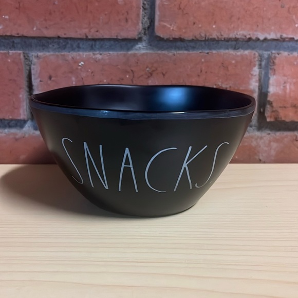 Rae Dunn Other - Rae Dunn ‘Snacks’ Melamine Bowl